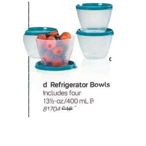 TUPPERWARE REFRIDGERATOR BOWLS